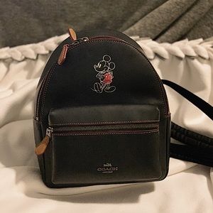Disney X Coach Mini Charlie Backpack